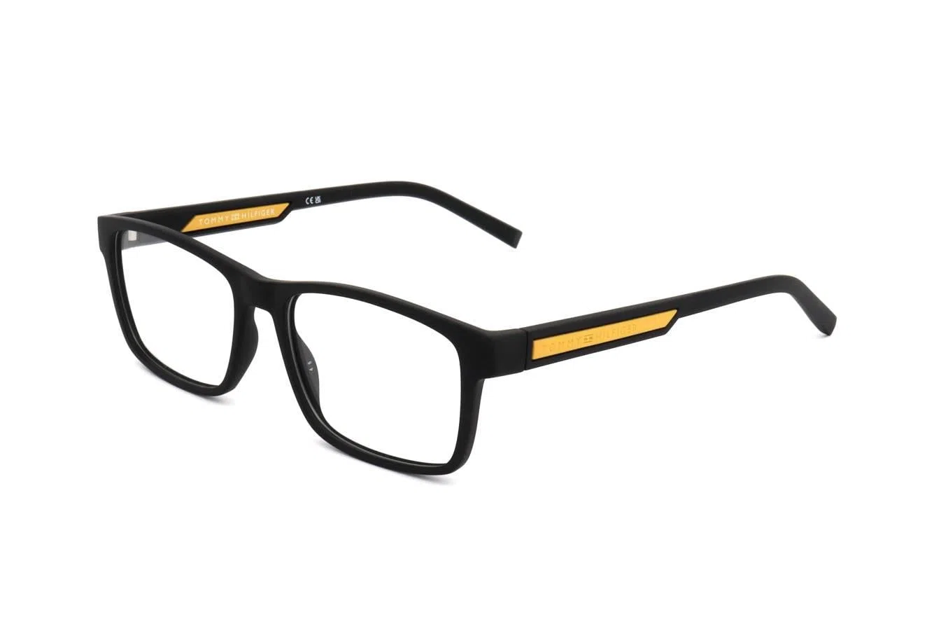 Tommy Hilfiger TH2091 Eyeglasses - MATTE BLACK - view 3